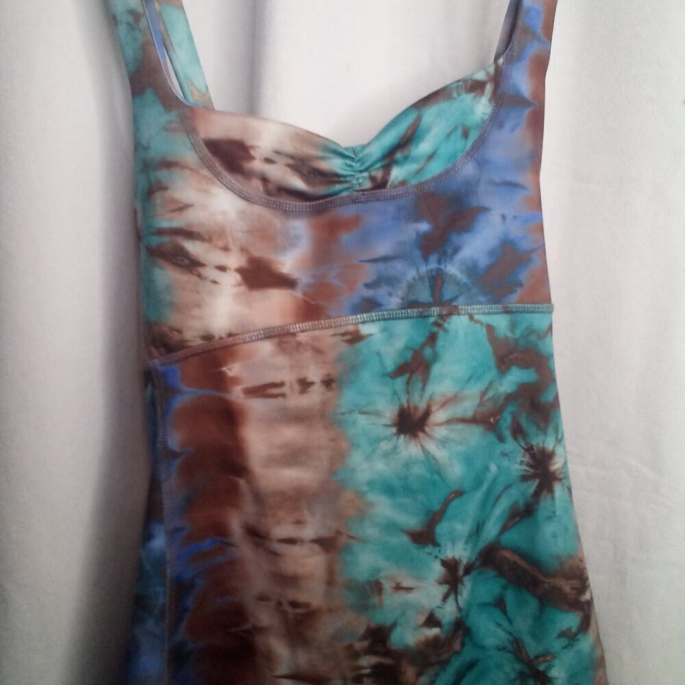 Mika Tank Top L Strappy Yoga Athletic Active Colorful - Picture 7 of 16